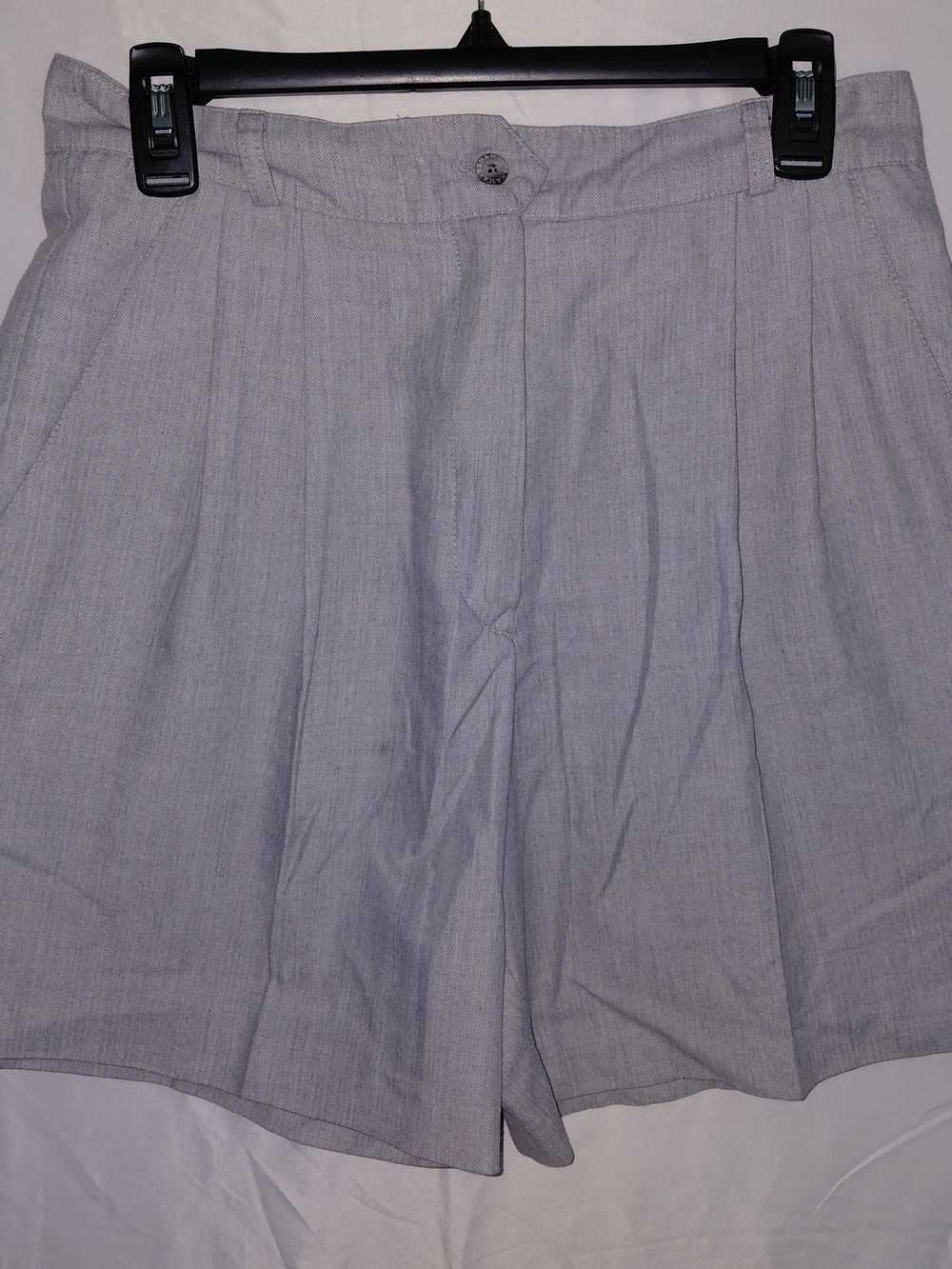 TEHAMA Light Gray Flat Front Men's Shorts